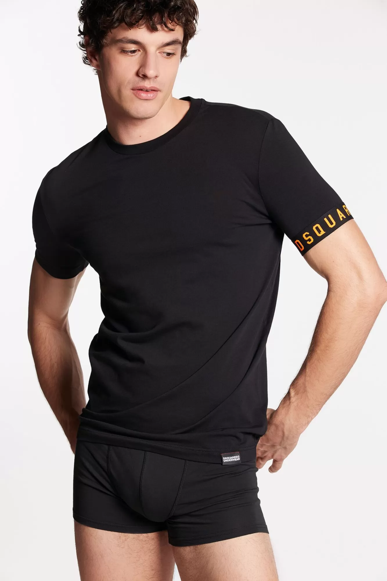 Band Technicolor Round Neck T-Shirt<Dsquared2 Store