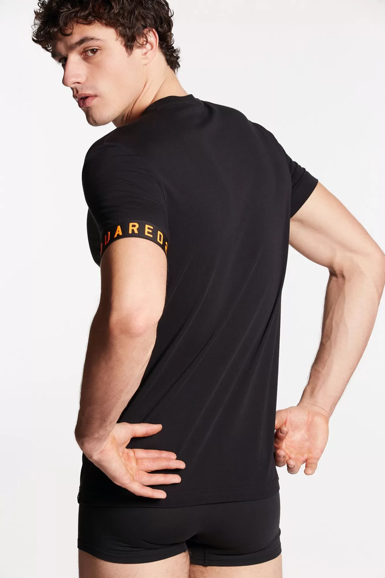 Band Technicolor Round Neck T-Shirt<Dsquared2 Store