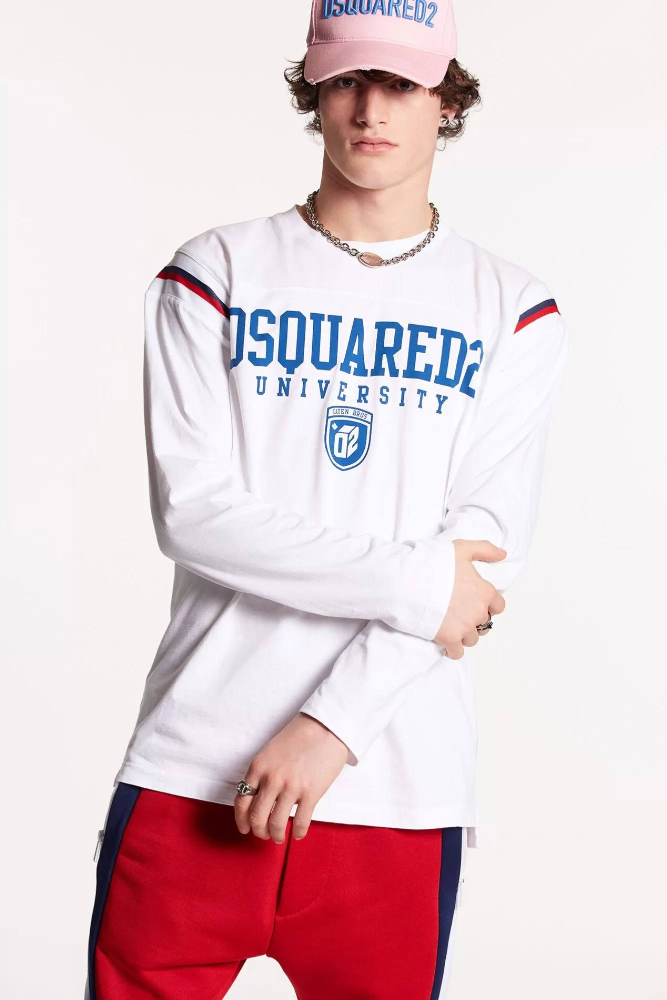 University Varsity T-Shirt<Dsquared2 Shop