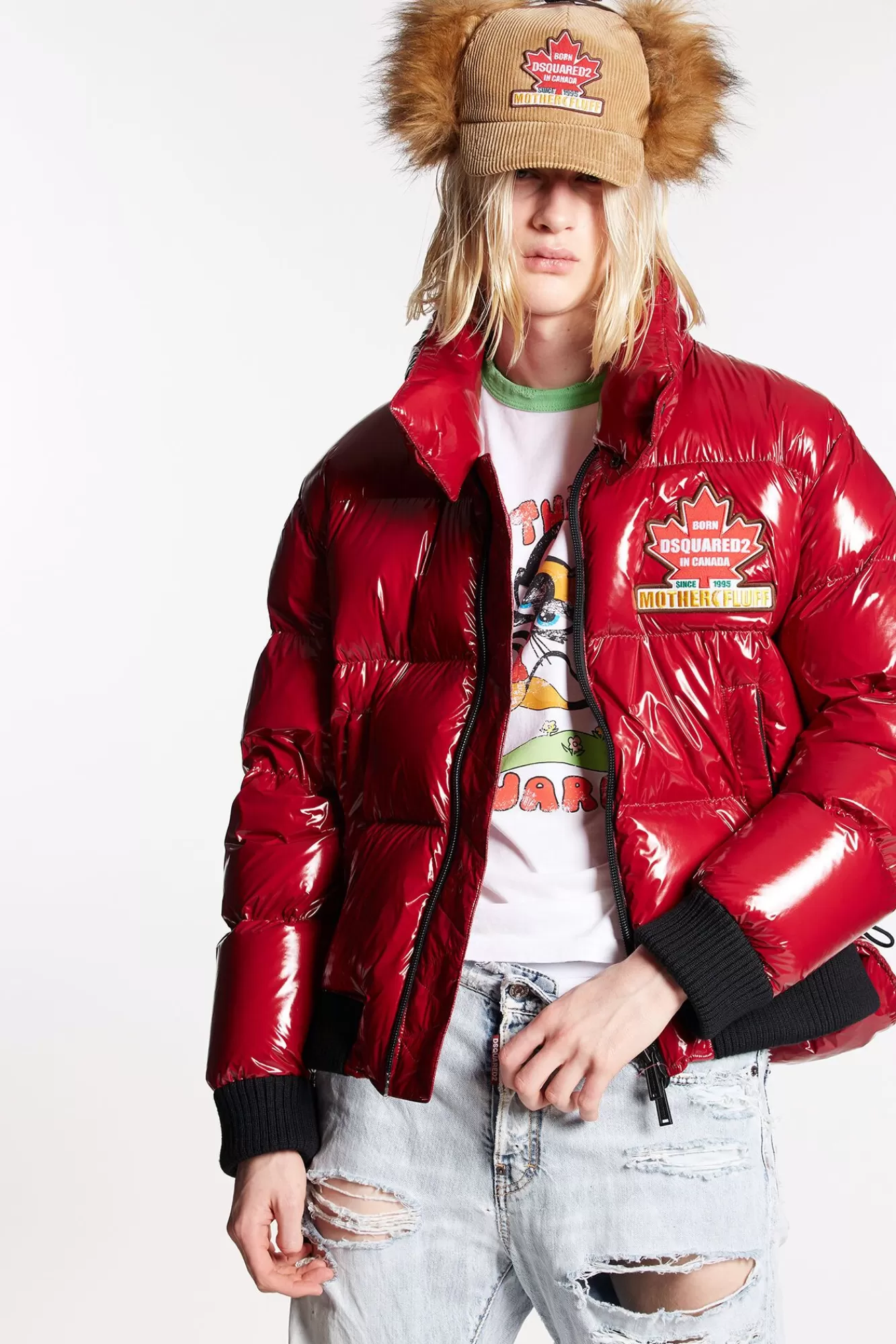 Glossy Puff Kaban<Dsquared2 Cheap
