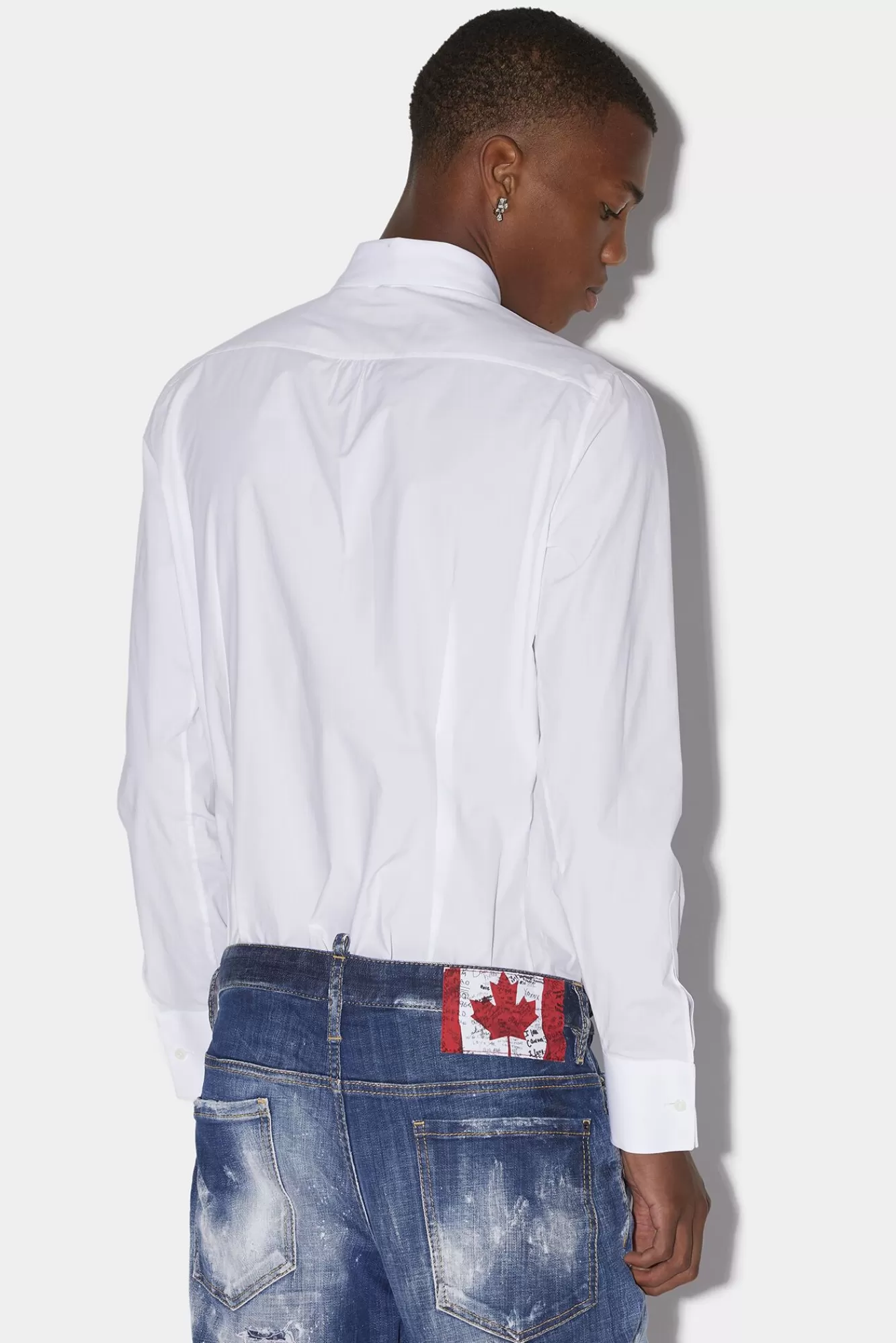 Tuxedo Slim Shirt<Dsquared2 Cheap