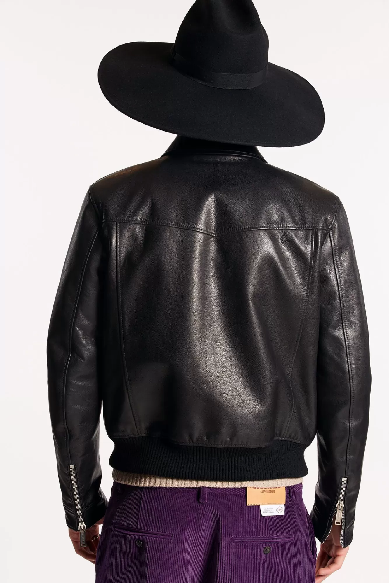 Vintage Leather Jacket<Dsquared2 Outlet
